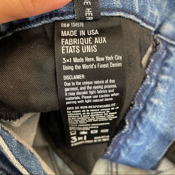 3x1 NYC High Rise Skinny Jeans - Picture 6 of 13